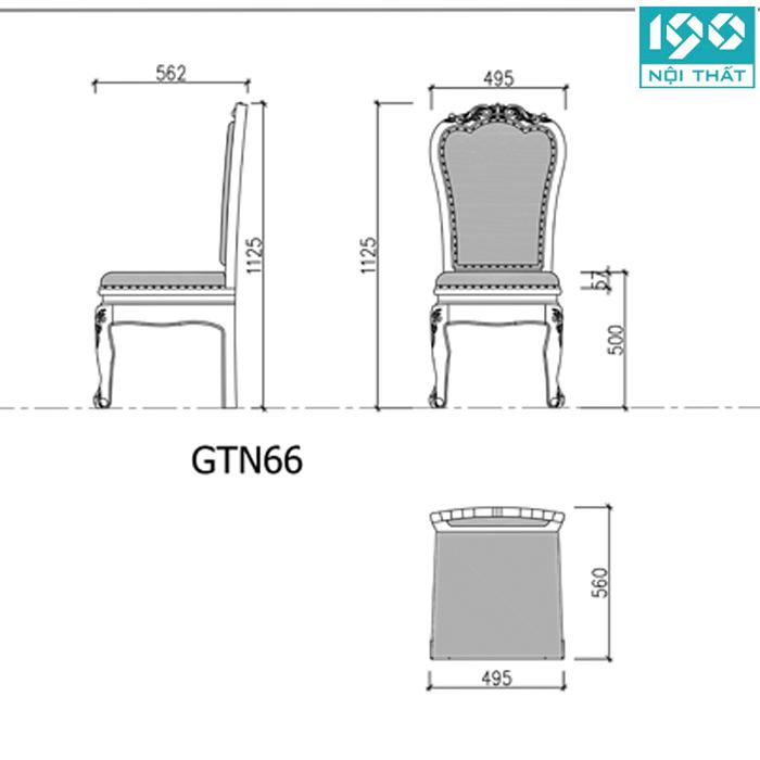 Ghế hội trường GTN66